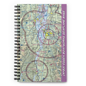 Essex Boatworks Seaplane Base (NY83) VFR Sectional Notebook