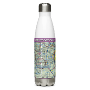 Fox Field (88MN) VFR Sectional Water Bottle