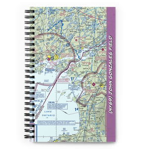John Gonzales Field (NY69) VFR Sectional Notebook
