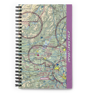 Lewis Field (NY66) VFR Sectional Notebook