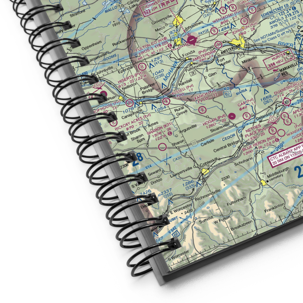 Lewis Field (NY66) VFR Sectional Notebook 