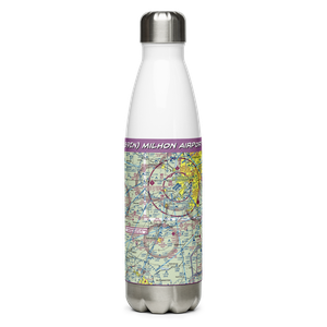 Milhon Airport (89IN) VFR Sectional Water Bottle