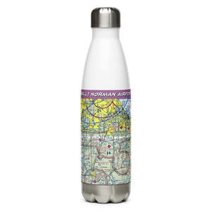 Norman Airport (89LL) VFR Sectional Water Bottle