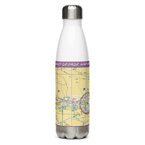 George Airport (89NE) VFR Sectional Water Bottle