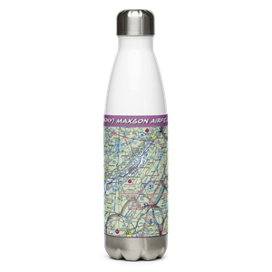 Maxson Airfield (89NY) VFR Sectional Water Bottle