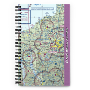 Walls Airport (NY19) VFR Sectional Notebook