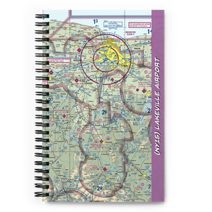Lakeville Airport (NY15) VFR Sectional Notebook