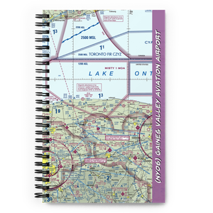 Gaines Valley Aviation Airport (NY06) VFR Sectional Notebook