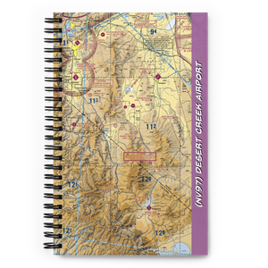 Desert Creek Airport (NV97) VFR Sectional Notebook