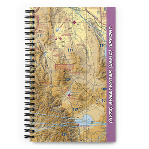 Sweetwater (USMC) Airport (NV72) VFR Sectional Notebook