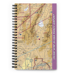 Wine Glass Ranch Airport (NV56) VFR Sectional Notebook