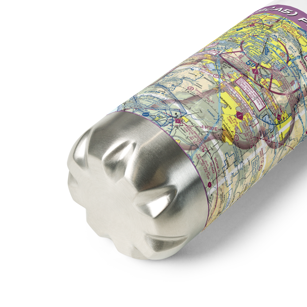 Pines Airpark (8CA5) VFR Sectional Water Bottle 