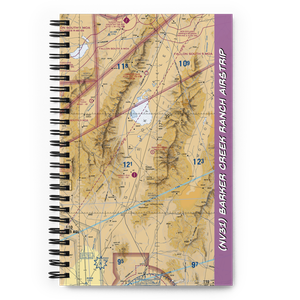 Barker Creek Ranch Airstrip (NV31) VFR Sectional Notebook
