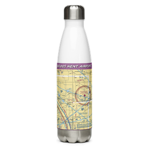 Kent Airport (8CO0) VFR Sectional Water Bottle