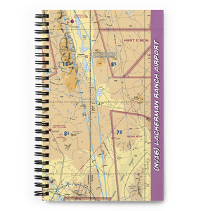 Lackerman Ranch Airport (NV16) VFR Sectional Notebook