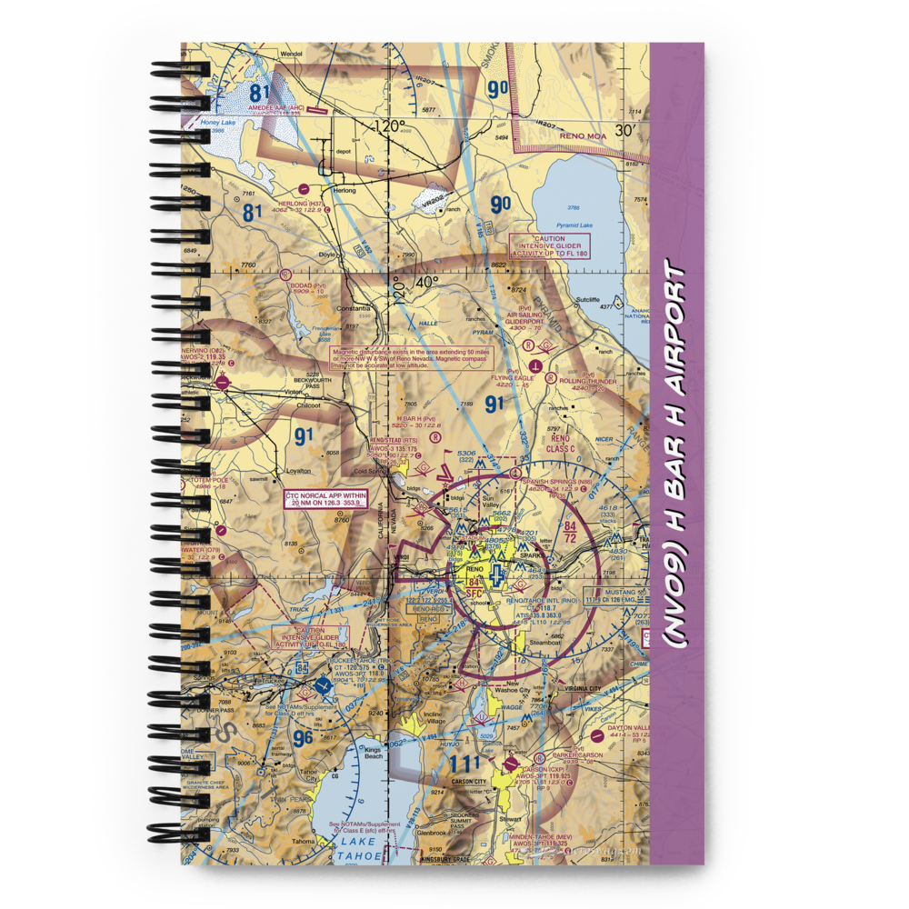 H Bar H Airport (NV09) VFR Sectional Notebook 