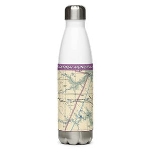 Mc Intosh Municipal Airport (8D6) VFR Sectional Water Bottle