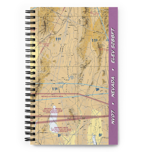 Sunnyside/Kirch Wildlife Mgmt Area Airport (NV07) VFR Sectional Notebook