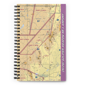 Soldier Meadow Nr 1 Airport (NV06) VFR Sectional Notebook