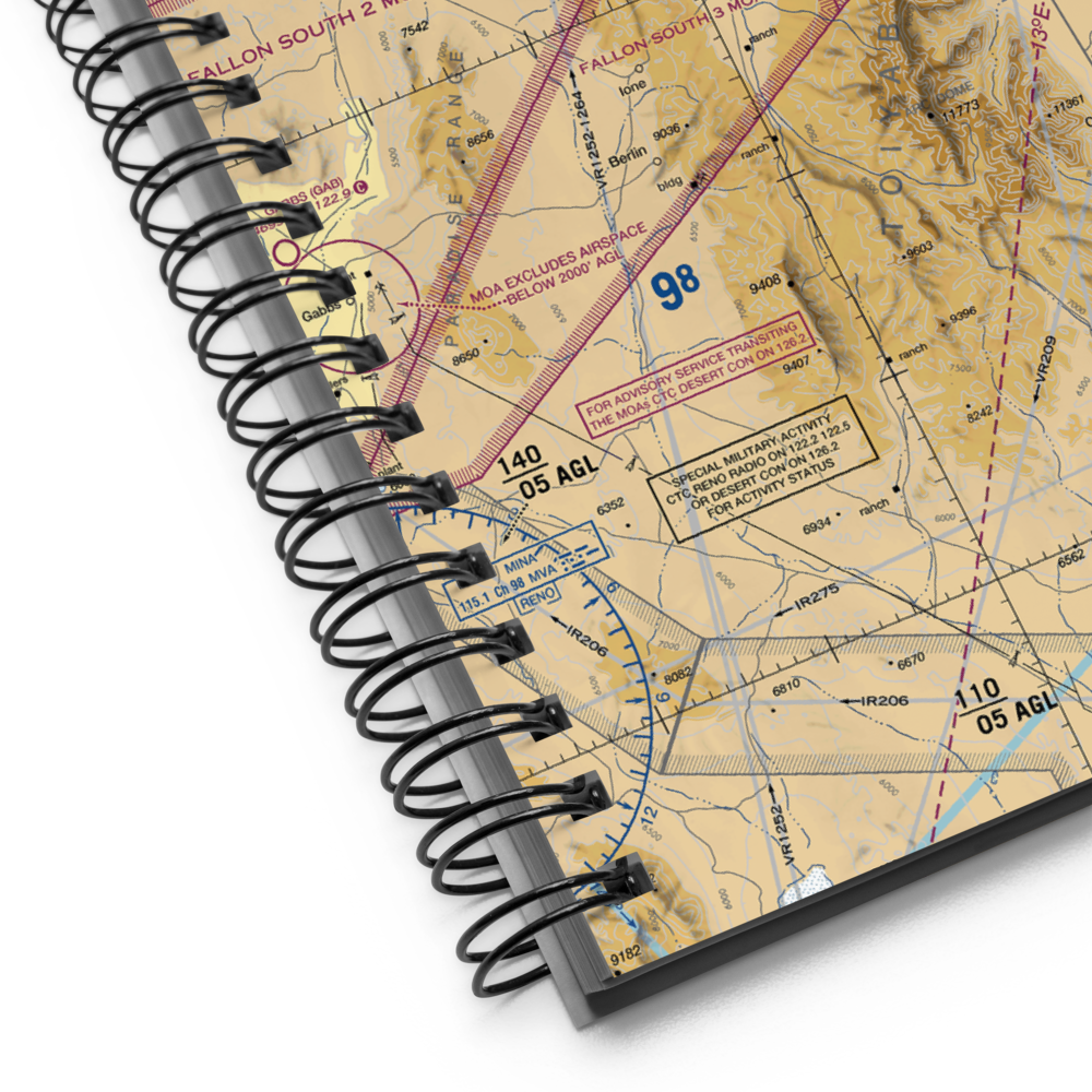 O'Toole Ranch Airport (NV02) VFR Sectional Notebook 