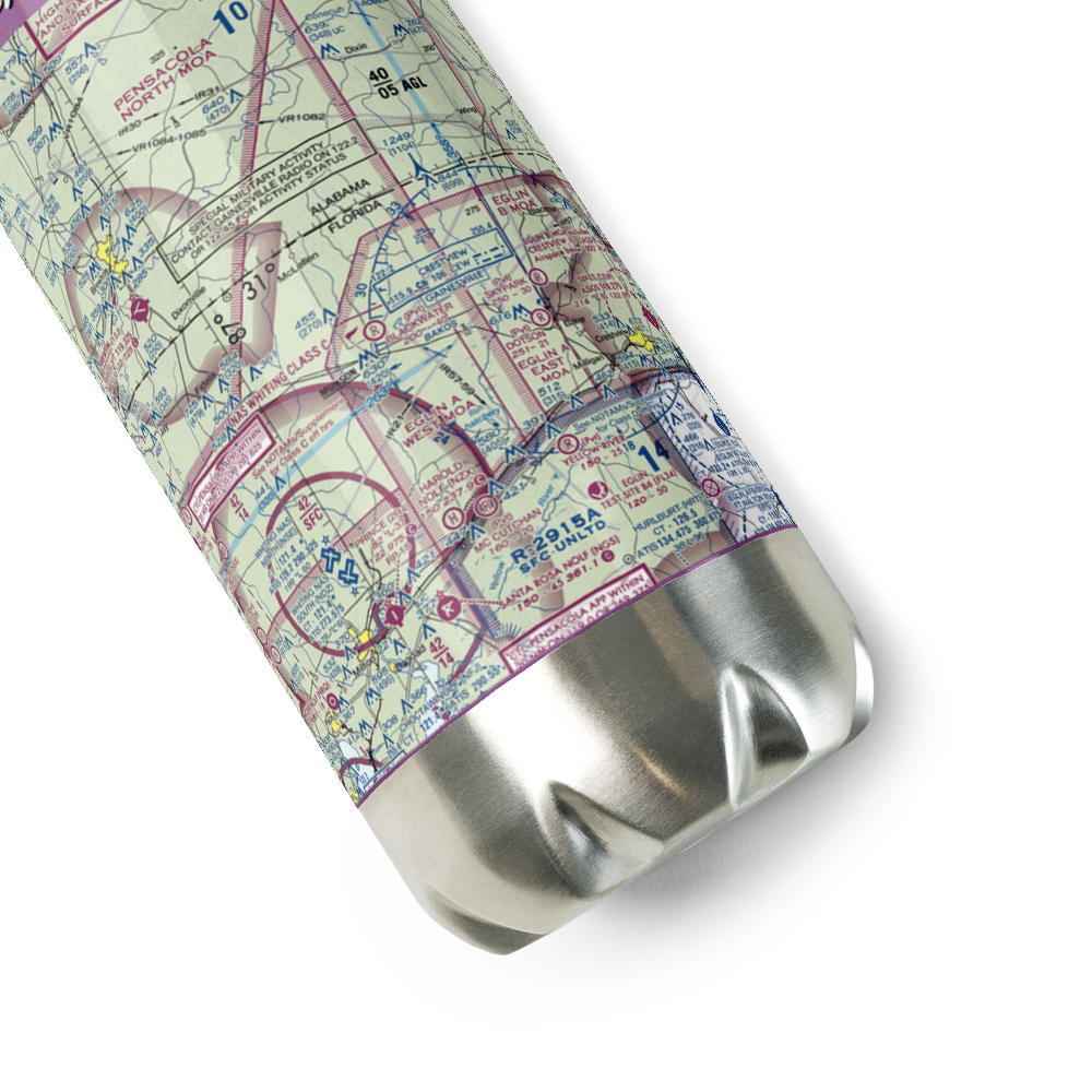 Blackwater Airfield (8FD3) VFR Sectional Water Bottle 