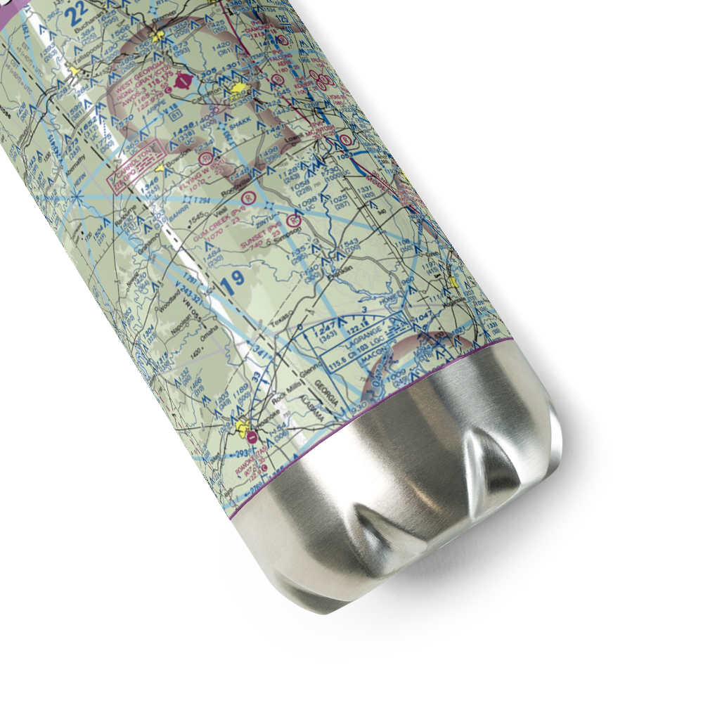 Gum Creek Airport (8GA1) VFR Sectional Water Bottle 