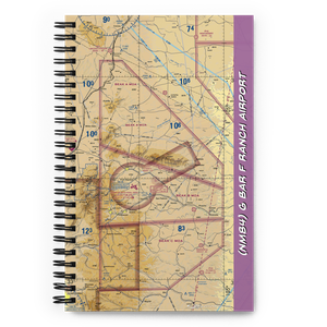 G Bar F Ranch Airport (NM84) VFR Sectional Notebook