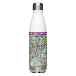 Falcons Aerie Airport (8GA8) VFR Sectional Water Bottle