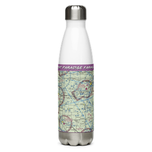 Port Paradise Farms Airport (8IA2) VFR Sectional Water Bottle