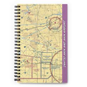 Akin and Akin Airport (NM73) VFR Sectional Notebook
