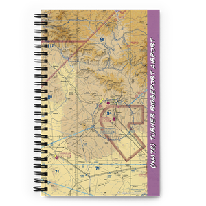 Turner Ridgeport Airport (NM72) VFR Sectional Notebook