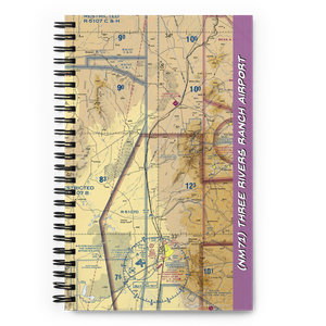Three Rivers Ranch Airport (NM71) VFR Sectional Notebook