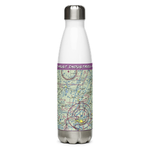 Thrust Industries Airport (8II3) VFR Sectional Water Bottle