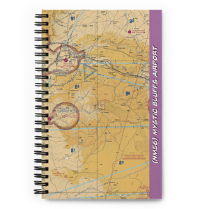 Mystic Bluffs Airport (NM56) VFR Sectional Notebook