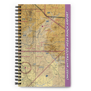 Whitewater Mesa Ranch Airport (NM55) VFR Sectional Notebook