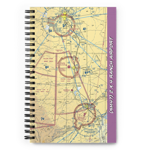 2 X 4 Ranch Airport (NM47) VFR Sectional Notebook