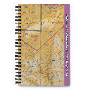 Adobe Ranch Private Airport (NM37) VFR Sectional Notebook