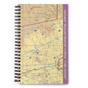 Bell Ranch Headquarters Airport (NM33) VFR Sectional Notebook