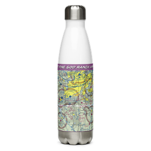 Pine Sod Ranch Airport (8KS7) VFR Sectional Water Bottle