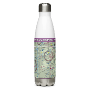 The Wilderness Airport (8KS9) VFR Sectional Water Bottle