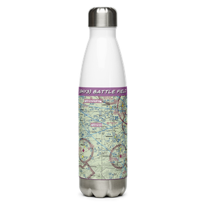 Battle Field (8KY3) VFR Sectional Water Bottle