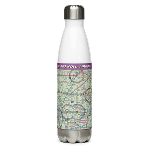 Koll Airport (8LA9) VFR Sectional Water Bottle