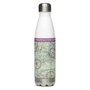Tradewater Airport (8M7) VFR Sectional Water Bottle