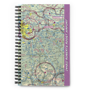 Roberts Roost Airport (NK81) VFR Sectional Notebook