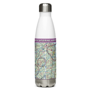 Spiering Airport (8MD4) VFR Sectional Water Bottle