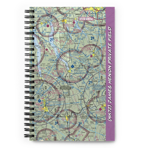 James Henion Private Field (NK72) VFR Sectional Notebook