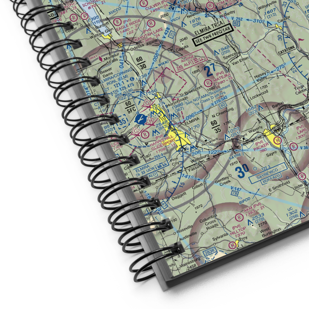 James Henion Private Field (NK72) VFR Sectional Notebook 