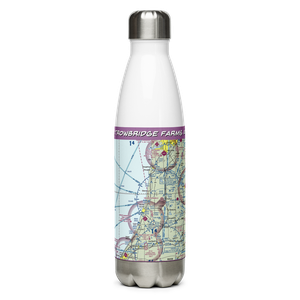 Trowbridge Farms Airport (8MI0) VFR Sectional Water Bottle