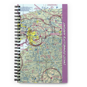 Donnelly's Airport (NK12) VFR Sectional Notebook