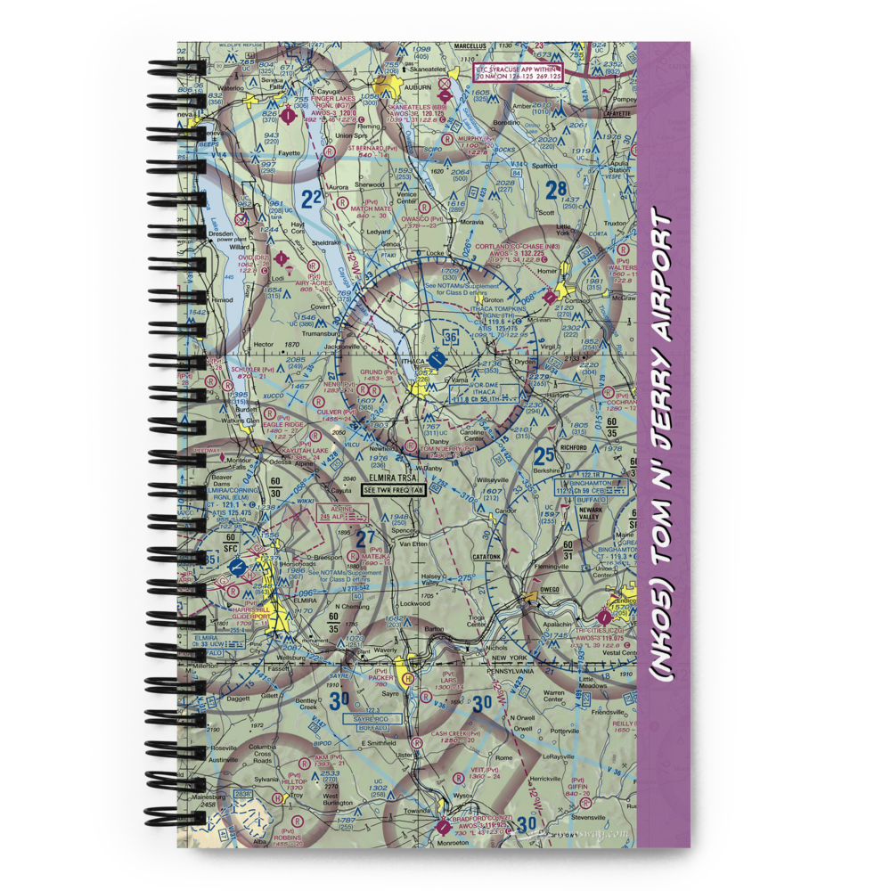 Tom N' Jerry Airport (NK05) VFR Sectional Notebook 